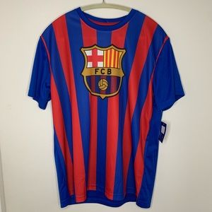 New FC Barcelona T Shirt Large